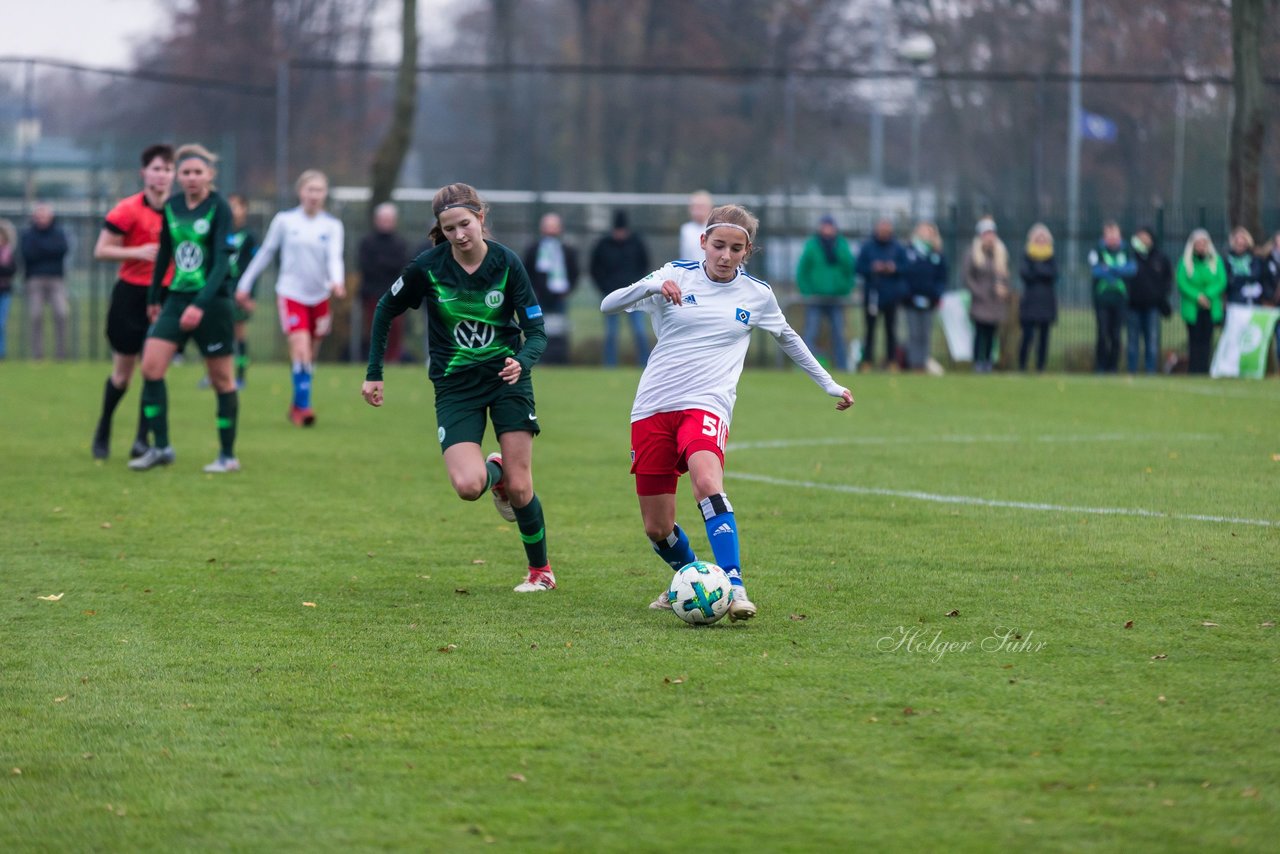 Bild 259 - B-Juniorinnen HSV - VfL Wolfsburg : Ergebnis: 2:1